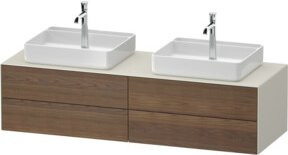 Duravit Waschtischunterschrank White Tulip in White, Breite: 160 cm, Tiefe: 55 cm, Höhe: 40,8 cm - Bild 1
