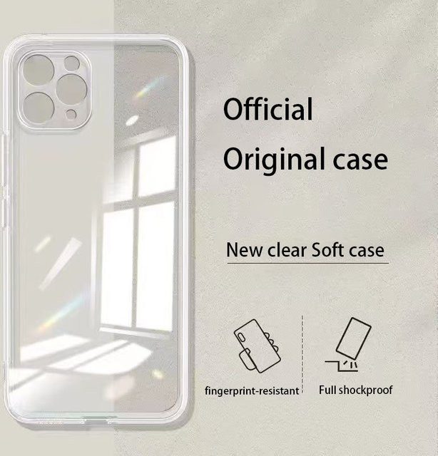 Ricestate Kameraschutz Klare Hülle für iPhone Modelle in Transparent - Bild 1