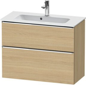 Duravit Waschtischunterschrank D-Neo Compact, beige, wandhängend, B/T/H: 81 x 37,2 x 62,5 cm - Bild 1