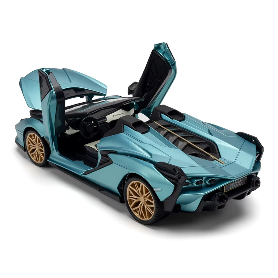 MAKEDA Sian P1 GTR Modell Supersportwagen, 1:32 Maßstab, Gelb - Bild 4