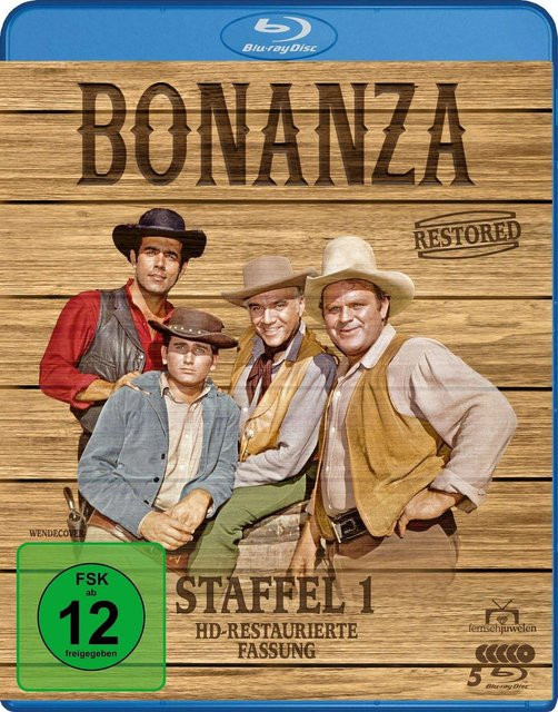 Blu-ray Bonanza Restored, Staffel 1, Blu-ray - Bild 1