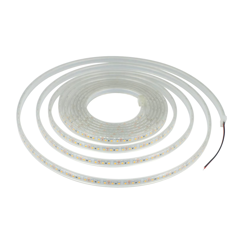 HEGEHE LED-Streifenlicht IP67 wasserdicht mit 120 LEDs/m, SMD 2835, CRI80, flexibles Silikon-Band für Garten und Außenbereich - Bild 4