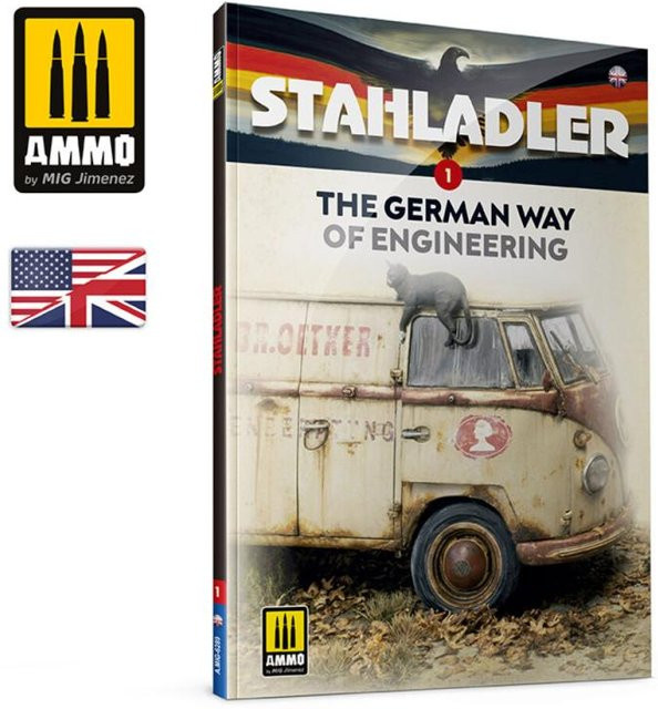 AMMO by MIG Jimenez Stahladler The German Way of Engineering (English) - Bild 1