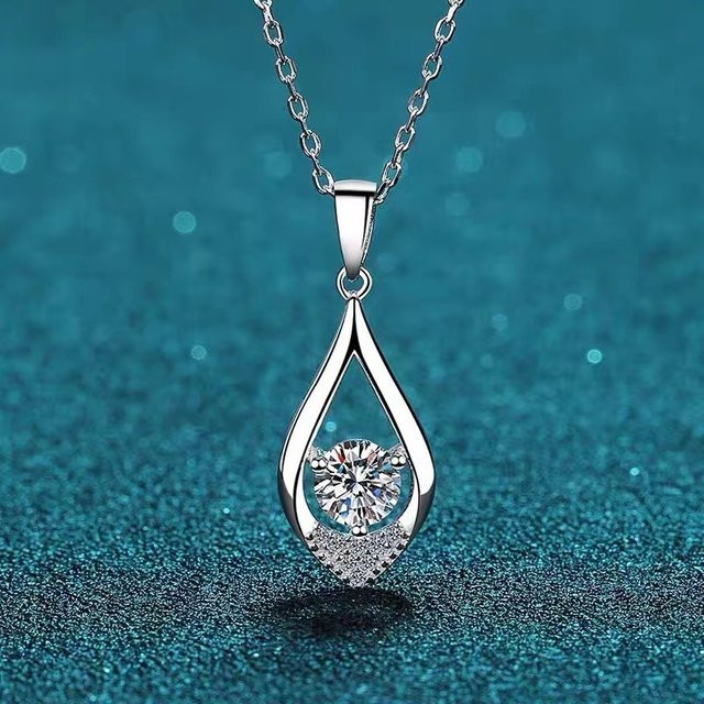 SAY Halskette 925 Silber, vergoldet, Zirkonia, Damen - Bild 1
