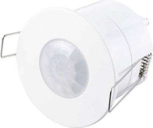 Sygonix SY-5251906 Einbau-Decken-Bewegungsmelder mit 360° Erfassungsbereich, IP65, Weiß - Bild 1