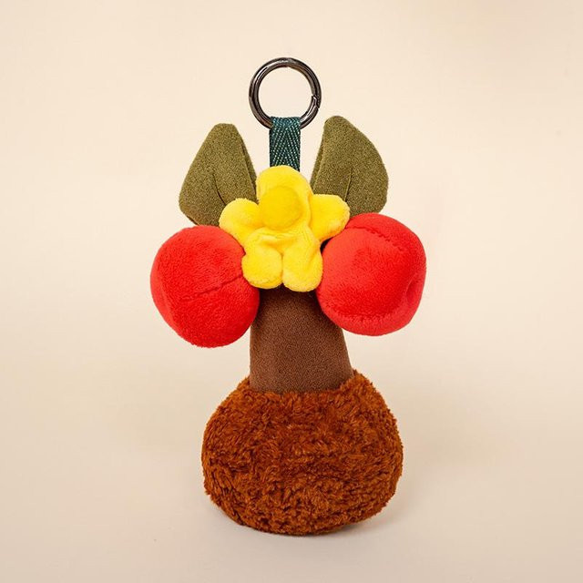 Yiran toy Anhänger Biene Raupe Blume Plüschtier, Unisex - Bild 1