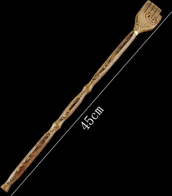 Holz-Rückenkratzer Massagegerät, Unisex - Bild 1