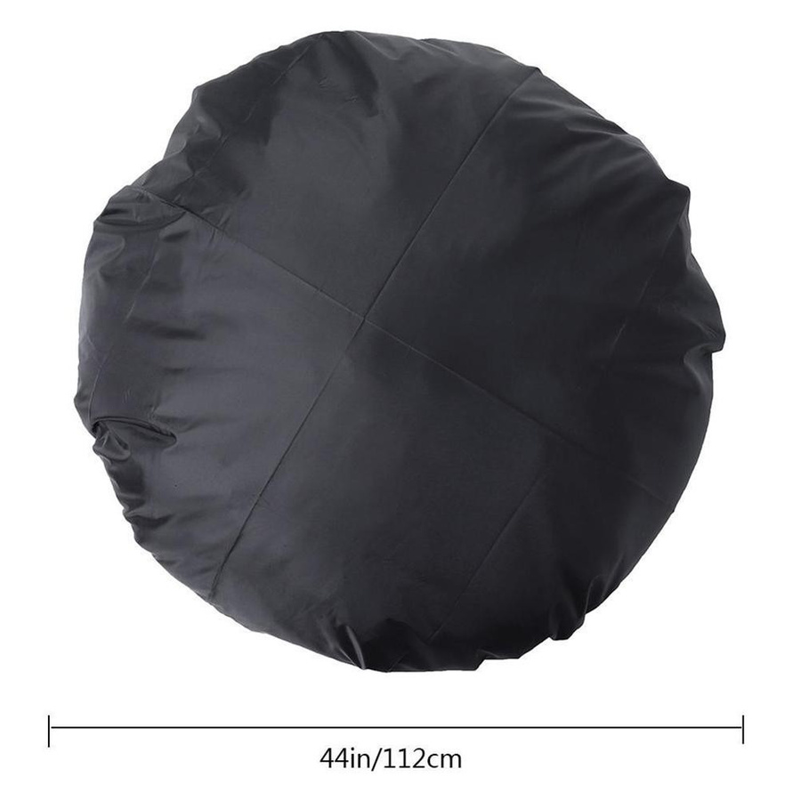 Wasserdichte Grillabdeckung für Gasgrills von Plain Abode in Schwarz, B/T/H: 112 x 112 x 5 cm - Bild 4