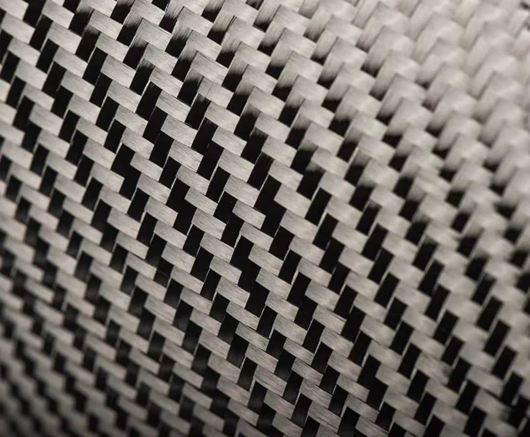 Echtes Kohlefaser-Gewebe 3K 200 g/m² 2*2 Plain Twill Carbon Carbon Fiber Schwarz Breite: 30 cm - Bild 4
