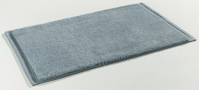 Badematte KENBORG ORGANIC aus Bio-Baumwolle, Blau, B: 80 cm, T: 50 cm - Bild 1