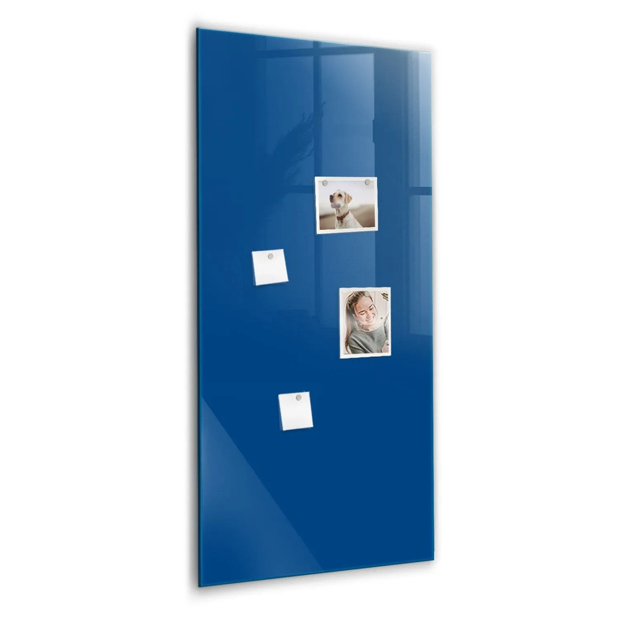 Tulup Magnettafel aus Glas in Blau und Weiß, B: 120 cm, H: 60 cm - Bild 2