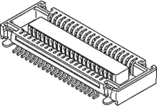 Molex Mezzanine-Steckverbinder mit 70 Polen und 0,50 mm Rastermaß auf Tape on Full Reel - Bild 1