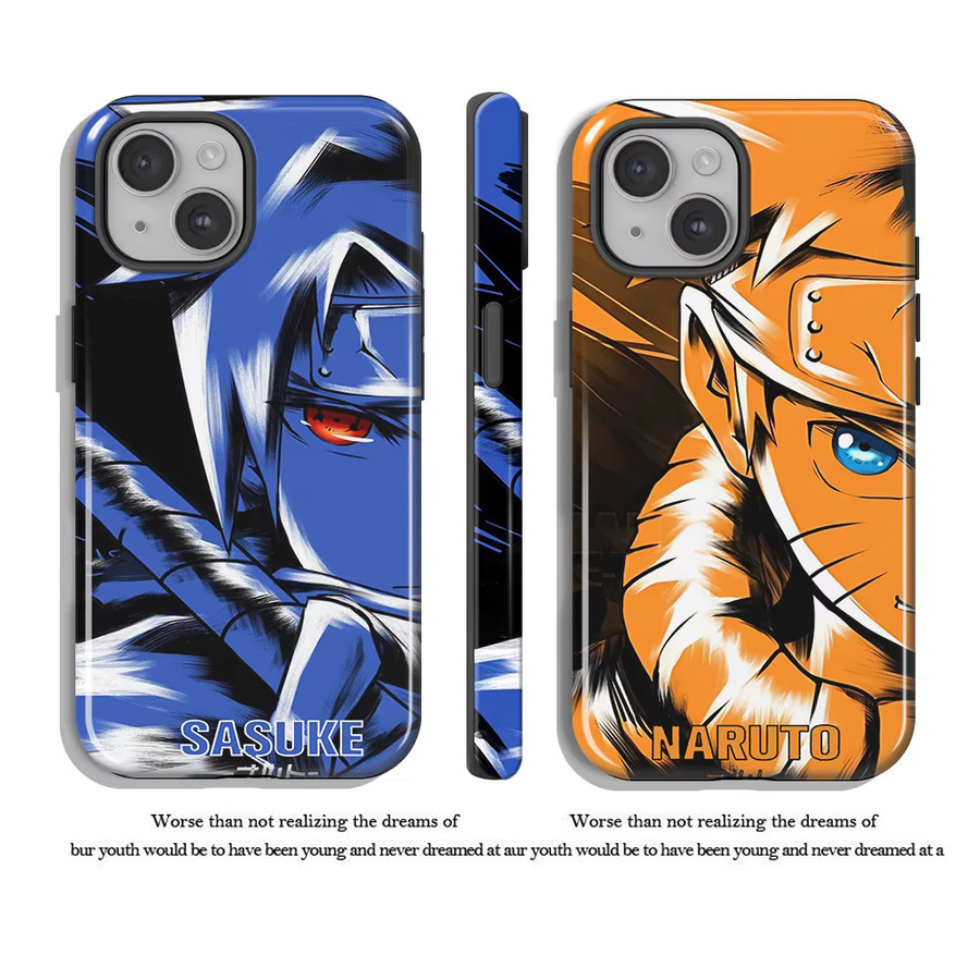Akatsuki Itachi Naruto Handyhülle für Apple iPhone 12 bis 17 Pro Max und weitere Modelle, weiche Schutzhülle - Bild 3