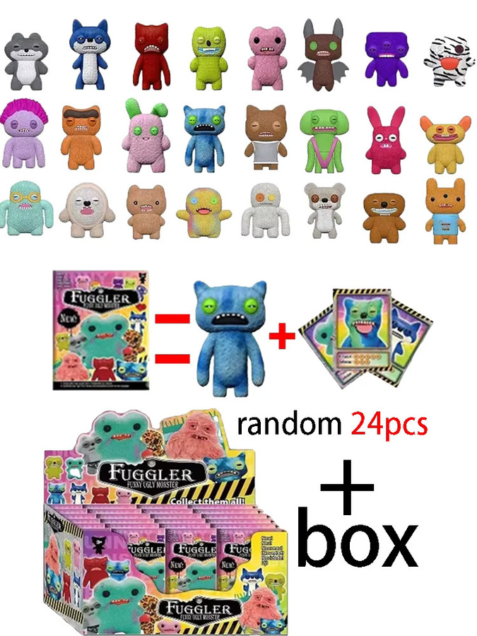 Bandai Fuggler Monsters Grin Oogah Boogah Rabid Rabbit Sasquoosh, Einzelfigur, Plüsch / Textil - Bild 4