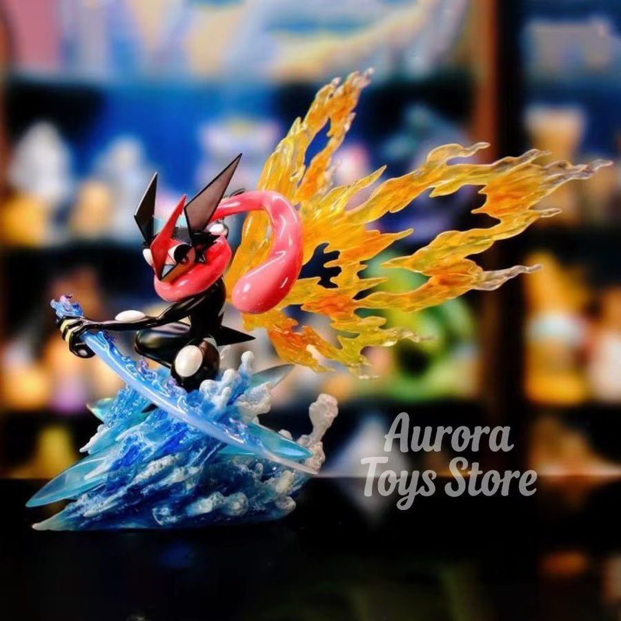 Bandai Pokémon Greninja Actionfigur, Schmetterlingsflügel, Kunststoff - Bild 2