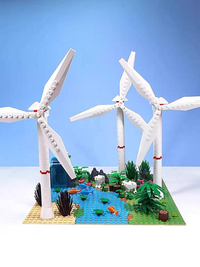Enlighten Windmühlen Windenergieerzeugung Bausteine ab 14 Jahren - Bild 2