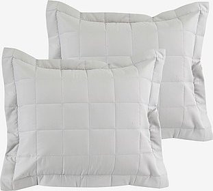 Jotex Kissenhüllen Matilda, 2er-Set, Grau, B: 60 cm, H: 50 cm - Bild 1