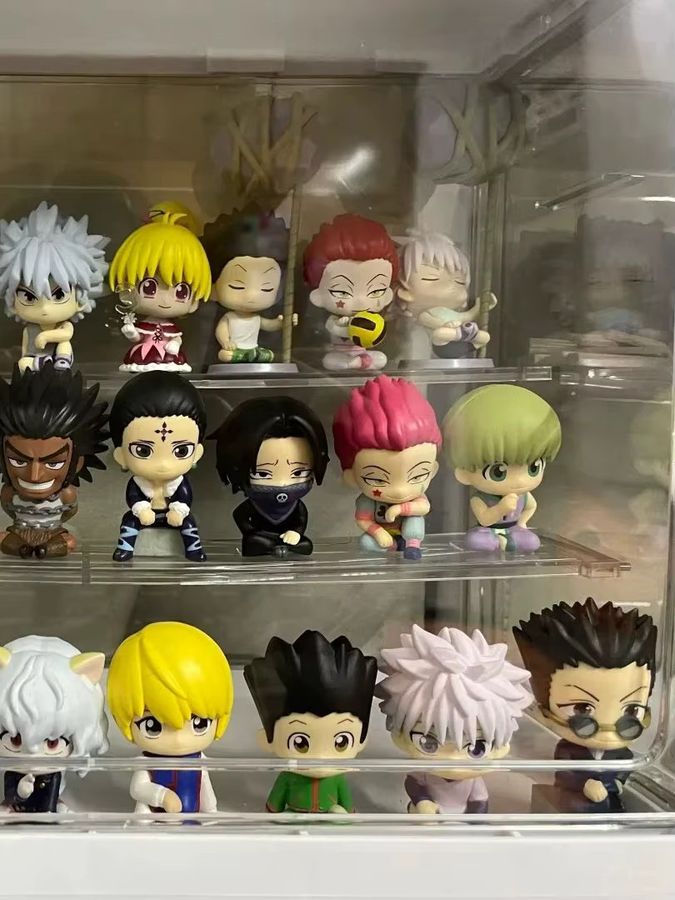 Bandai Hunter x Hunter Anime Figur Hisoka Phantom Troupe Q Version aus PVC in Multicolor, Höhe: 10 cm - Bild 7
