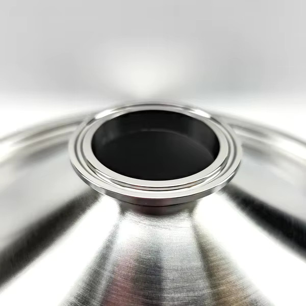 KegLand Destillationsdeckel mit 2 Zoll Tri-Clover für AlcoEngine RoboBrew Turbo Boiler in Silber, 35 l - Bild 2