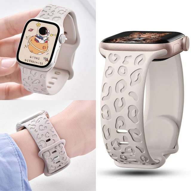 NEY Uhrenarmband Silikon, Weiß, Unisex - Bild 1