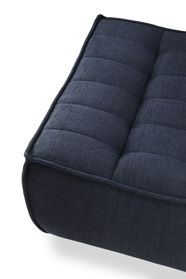 Ethnicraft N701 Polsterhocker mit minimalistischem Design und Stoffbezug - Bild 2