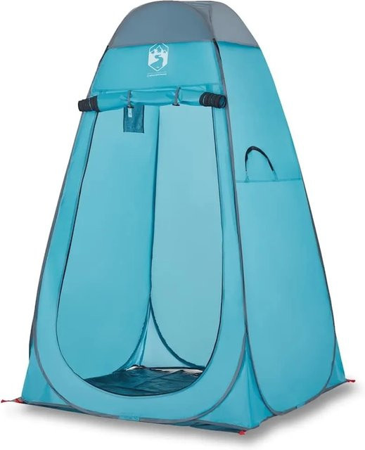 Furnicato Umkleidezelt Pop Up Sichtschutzzelt Blau B/T/H: 120 x 120 x 185 cm - Bild 1