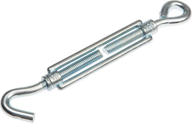 Conacord Spannschloss aus verzinktem Stahl in Silber, Länge: 170 mm - Bild 1