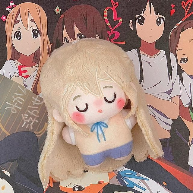 K-HOME K-On! Hirasawa Yui Tainaka Ritsu, Plüschtiere, 10cm, ab 3 Jahren - Bild 1