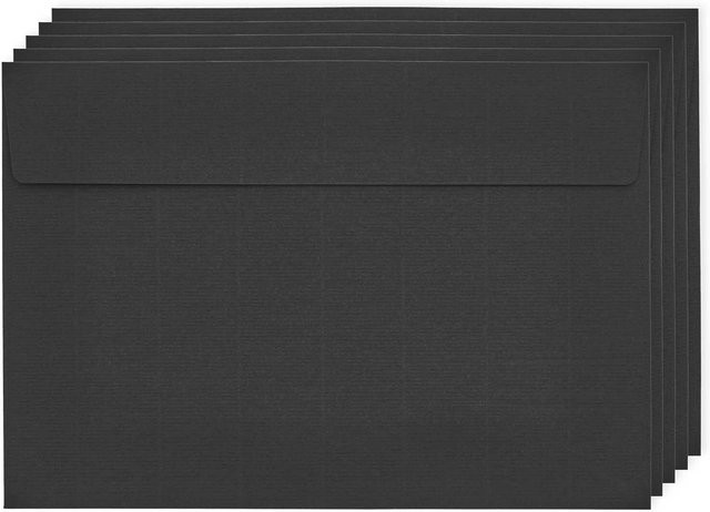 Rico Design Paper Poetry Luxury Umschläge C5 Schwarz - Bild 1