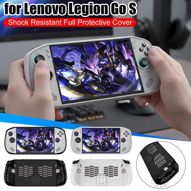 Stoßfeste TPU-Schutzhülle für Lenovo Legion Go S in Schwarz - Bild 1