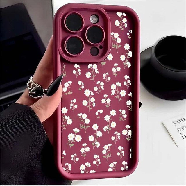 Handyhülle mit Rosenblumen-Design für Motorola Edge 50 Pro Fusion, G14, G84, G22, G32, G52, G30, G53, G60, G15, G24, G05, G34, G75, G85, G54, E40 in Pink - Bild 1