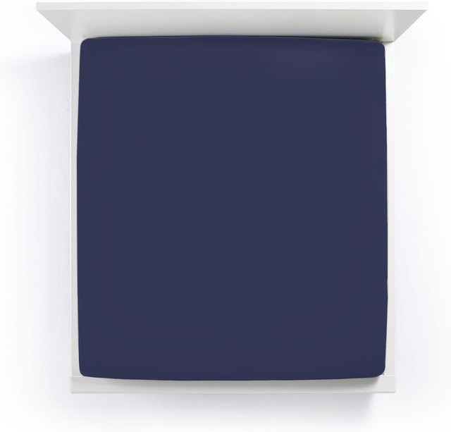 Formesse Spannbettlaken Bella Donna Jersey in Blau - Bild 1