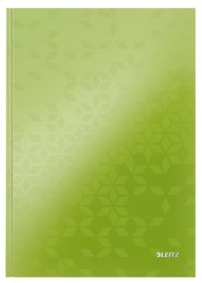 LEITZ Notizbuch WOW 4625, DIN A4, liniert, Hardcover, grün - Bild 1
