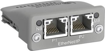 ABB AB-ETHERNET-IP-2 1SFA899300R1006 Schnittstellenadapter Ethernet/LAN in Grau - Bild 1