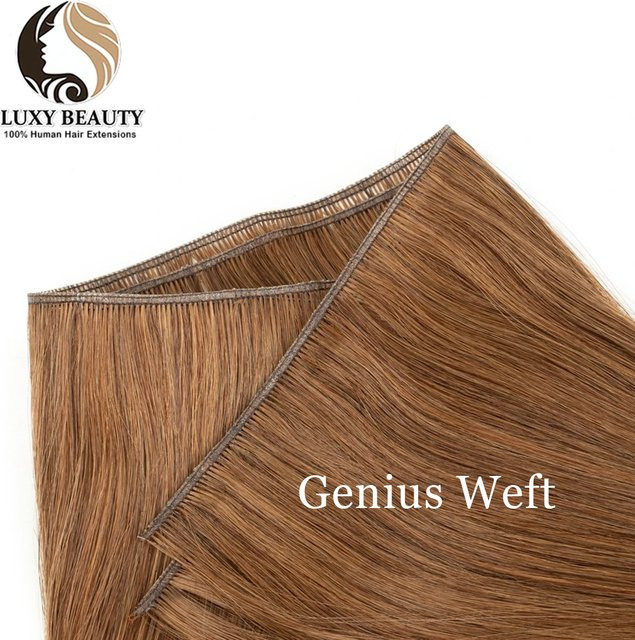 luxy beauty Echthaarverlängerungen, brasilianische Haarbündel, Unisex - Bild 1