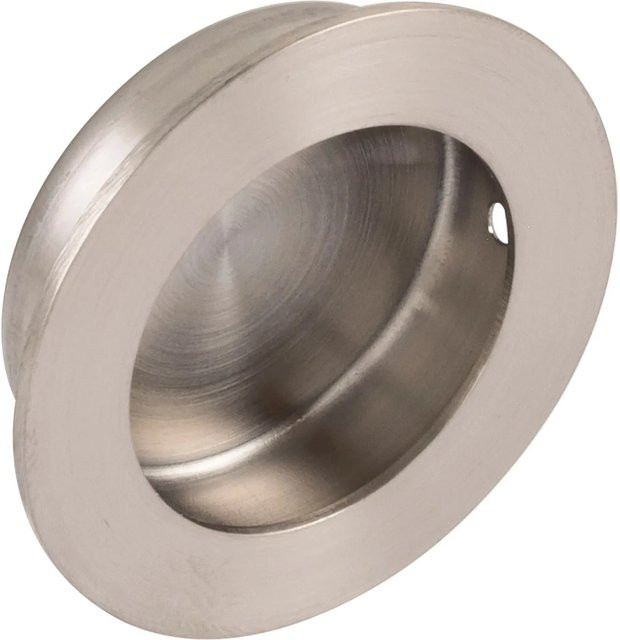 Technik Team Muschelgriff Edana II in Edelstahl gebürstet, Durchmesser: 50 mm - Bild 1
