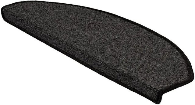 Karat Stufenmatte London Selbstklebend Anthrazit Halbrund B: 65 cm, T: 23,5 cm - Bild 1