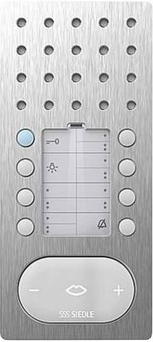Siedle BFC 850-01 E/W Audio-Türsprechanlage Kabelgebunden in Silber - Bild 1