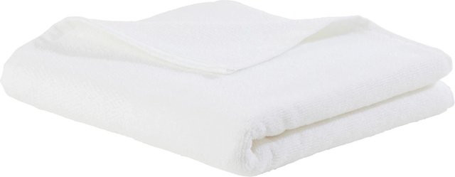 Premium Living Handtuch Olivia aus Bio-Baumwolle in Weiß, Breite: 50 cm, Länge: 100 cm - Bild 1