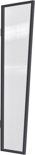 GUTTA Seitenblende aus Aluminium in Silber, B: 60 cm, H: 200 cm - Bild 1