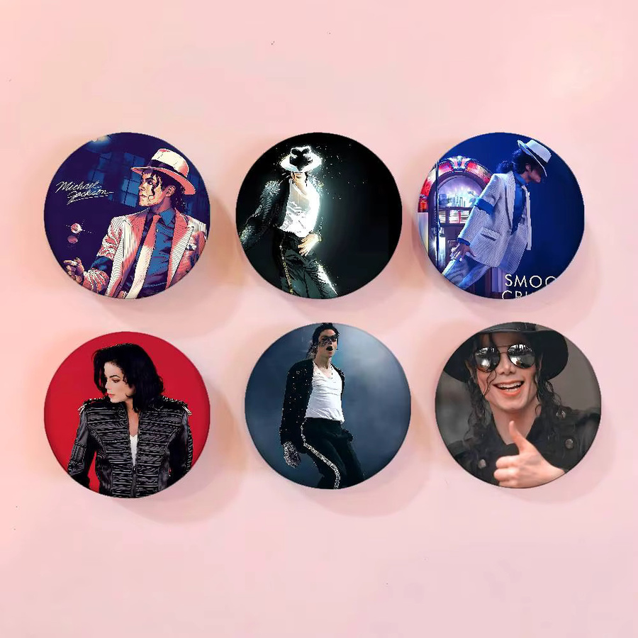 Michael Jackson Abzeichen, Weißblech, Brosche - Bild 2