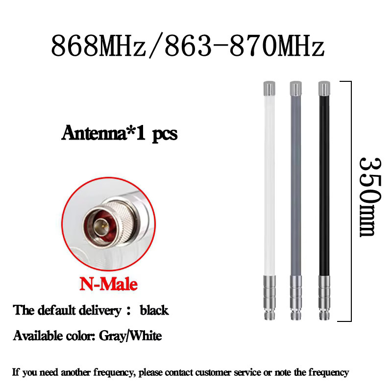GIZONT LoRaWAN 868MHz Outdoor OMNI Glasfaser-Antenne für Meshtastic Helium Miner Hotspot, Multicolor - Bild 2