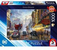Schmidt Spiele Thomas Kinkade Studios DC Puzzle Batman Superman und Wonder Woman The Trinity mit 1000 Teilen - Bild 1