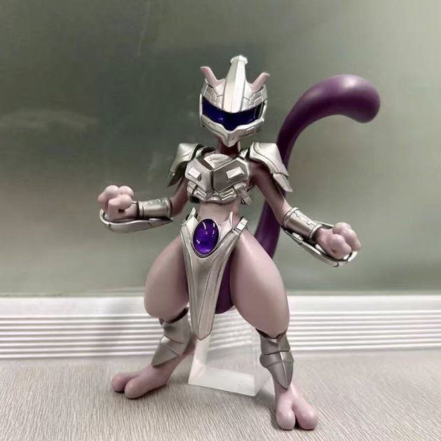 Bandai Pokemon Mewtwo Anime Figur aus PVC als Sammlerstück und Dekoration - Bild 1