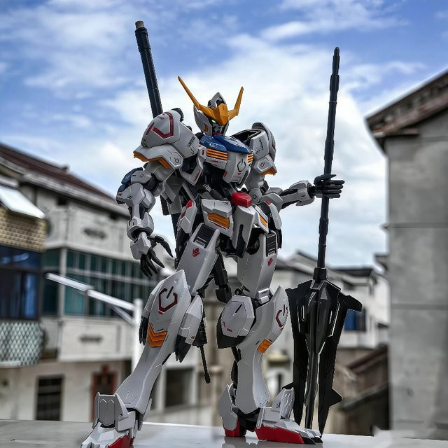 Bandai MG 1/100 Asw-G-08 Barbatos 4. Form, Mecha Modellbausatz, Mobile Suit - Bild 1