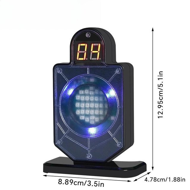 Induktives Elektronisches Trefferzählendes Laserziel Schießtraining, Trainingsspielzeug mit Soundeffekten - Bild 1
