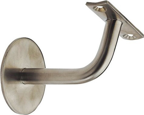 ALPERTEC Stützelement aus Edelstahl in Silber, gebürstet, B/T/H: 6,0 x 5,2 x 7,5 cm - Bild 1