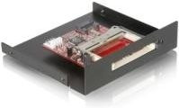Delock SATA 3.5 Card Reader für Compact Flash in Schwarz - Bild 1
