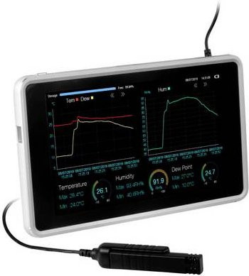 PCE Instruments Labor Datenlogger PCE-HT 300 in Weiß - Bild 1