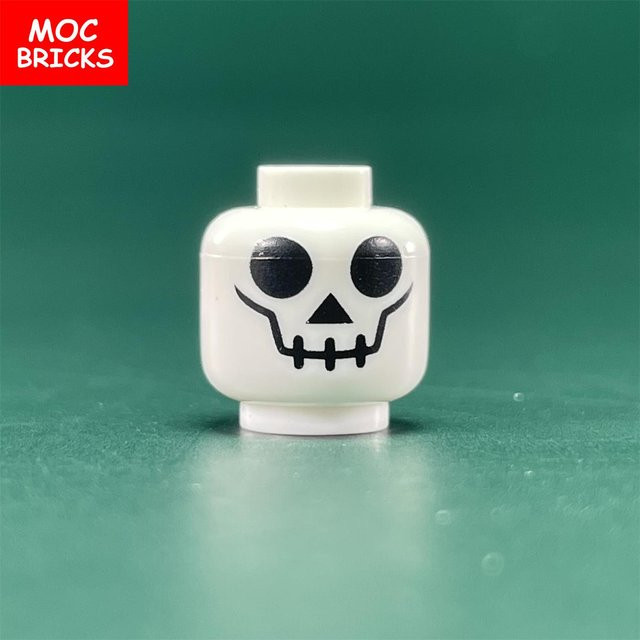 Yiran toy MOC Steine Gesicht Ausdruck Figur Kopf, 10-teiliges Set, ab 6 Jahren - Bild 1